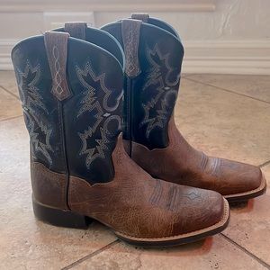 Ari at Cowboy Boots Boys Size 5